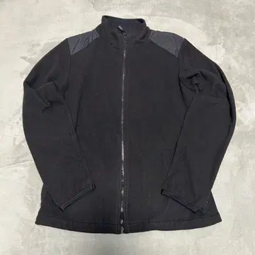 90s VOLCOM 볼컴 플리스 엘보 패치 블랙 S 사이즈 블루종