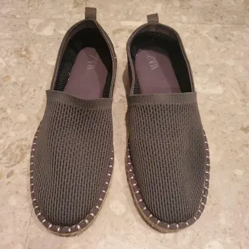 ZARA 메쉬 슬립온 그레이