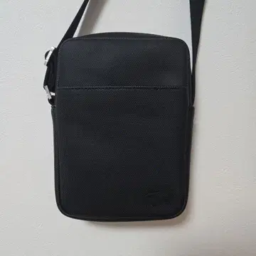 라코스테 버티컬 카메라 백 블랙