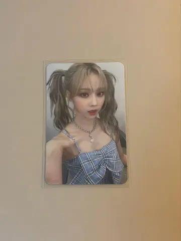 aespa 팝업 특전 트레이딩 카드 윈터 한국