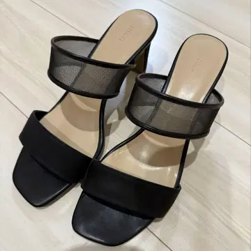 SNIDEL 스나이델 바리에 뮬 샌들 L 사이즈