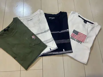 Hush Puppies 등 남성용 T셔츠 4세트