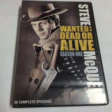 Wanted: Dead or Alive DVD 스티브 맥퀸 수입판