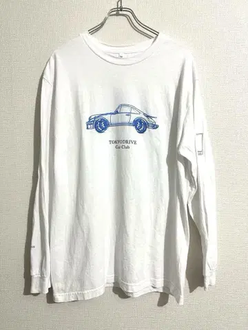 TOKYO DRIVE CAR CLUB 롱 슬리브 티셔츠 L 사이즈