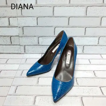 [ DIANA ] 크로커다일 패턴 가죽 펌프스 스틸레토 미사용품
