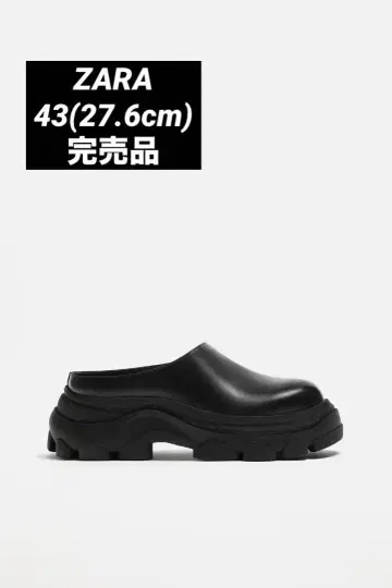 ZARA 자라 볼륨 솔 크로그 43 27.6cm 완판템