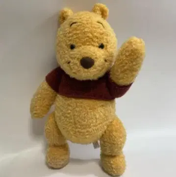 디즈니랜드 곰돌이 푸 봉제인형 희귀 레어