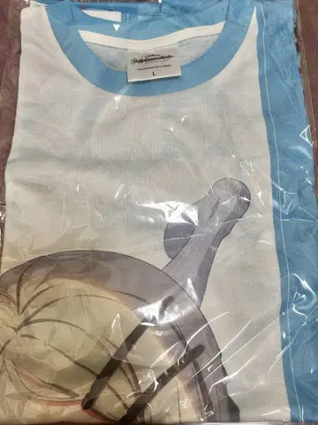 학교 아이돌 마스터 풀그라 티셔츠 시노자와 히로시 L 사이즈