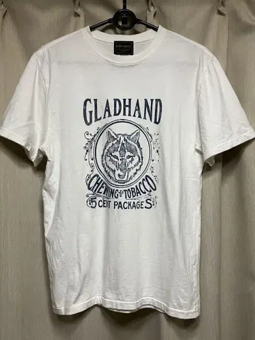 GLADHAND 울프 프린트 티셔츠