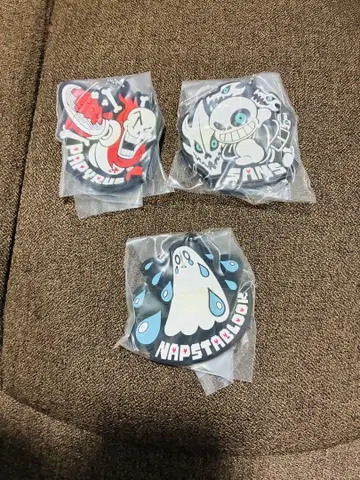 UNDERTALE DELTARUNE 러버 스트랩 6개 세트