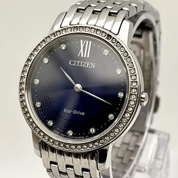 [가동] CITIZEN 에코 드라이브 스와로브스키 다이아 베젤 손목시계