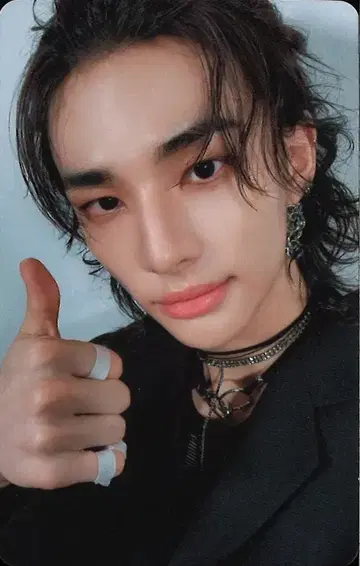 StrayKids 초회 한정판 A Hyunjin GIANT A/블랙