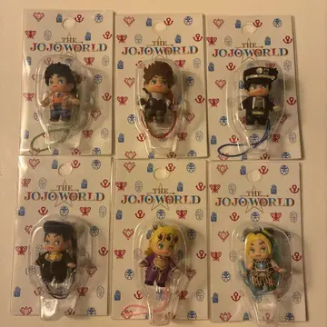 죠죠 월드 THE JOJO WORLD 큐피 6종 풀 컴프