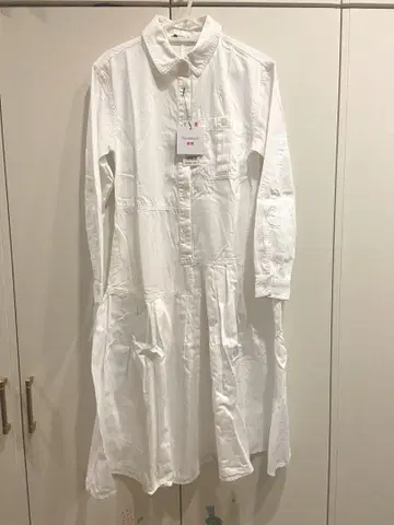 유니클로 UNIQLO jwanderson 플리츠 셔츠 원피스 S