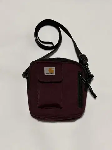 Carhartt 버건디 숄더백
