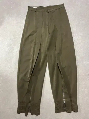 DRIES VAN NOTEN 드리스 지퍼 기믹 팬츠 archive
