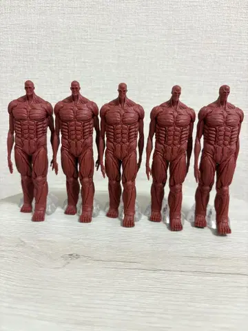 진격의 거인 땅울림 피규어 5개