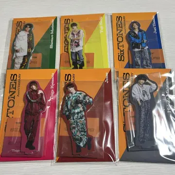 SixTONES 10주년 아크릴 스탠드 세트