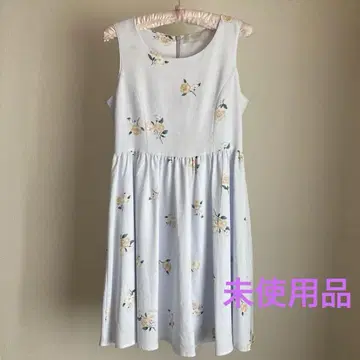 dazzlin 꽃무늬 슬리브리스 원피스 M 사이즈