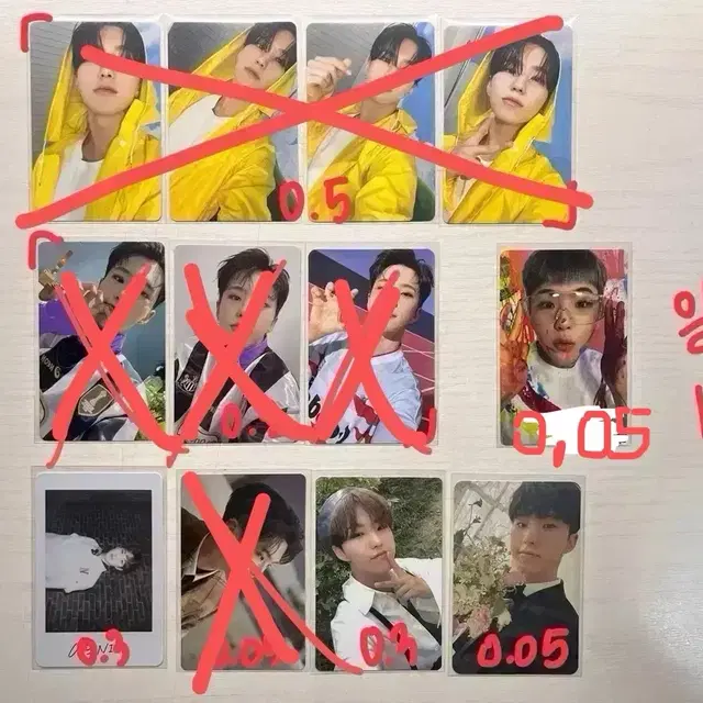 세븐틴 호시, 원우, 우지 포카 판매