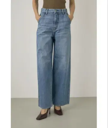 [ M_ ] OC DENIM LOOSE STRAIGHT moussy 데님