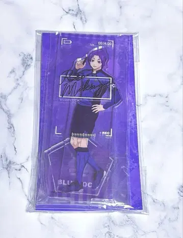 블루 록 사인 아크릴 스탠드 미카게 레오