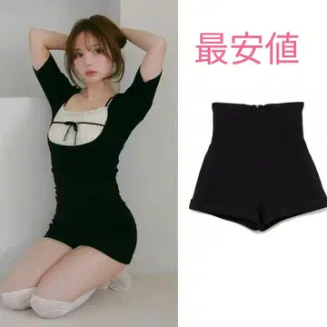 최저가 블랙 숏 팬츠 m 앤 마리 andmary