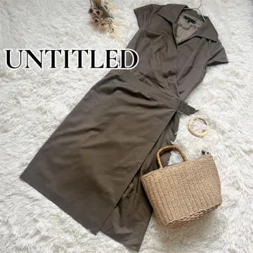 언타이틀 UNTITLED 카슈쿨 코튼 원피스 스키퍼