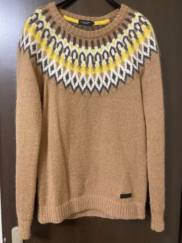 BLACK LABEL CRESTBRIDGE 노르딕 무늬 스웨터 사이즈 L
