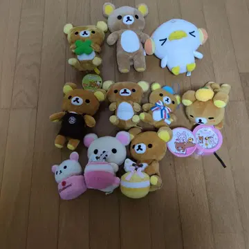 리락쿠마 봉제 인형 세트