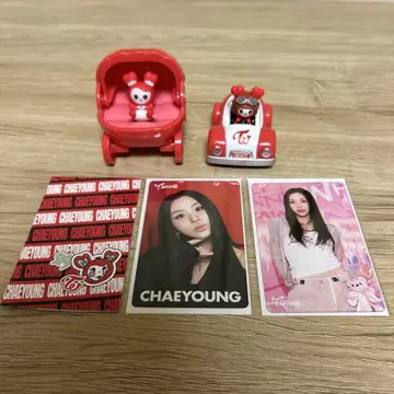 TWICE 채영 챙블리 가챠가챠 클리어 카드