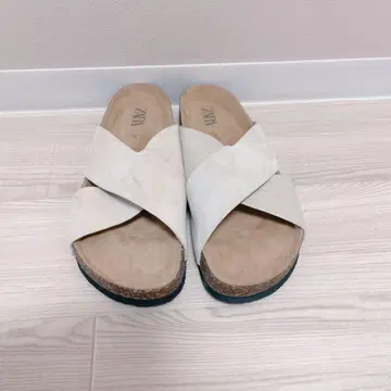 자라 크로스 스트랩 샌들 39