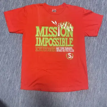 MISSION IMPOSSIBLE 2012 티셔츠 M