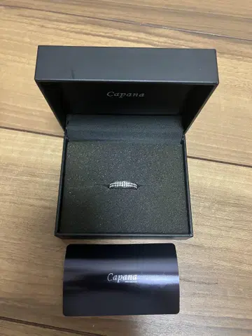 Capana 카파나 3줄 반지 실버 테고시 유야 착용