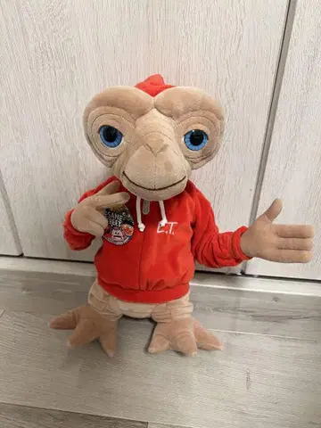 E.T. 후드 부착 봉제 인형