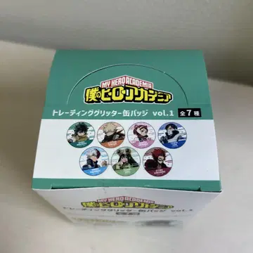 나의 히어로 아카데미아 트레이딩 글리터 캔뱃지 vol.1 BOX