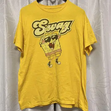 스펀지밥 Swag 티셔츠 노랑