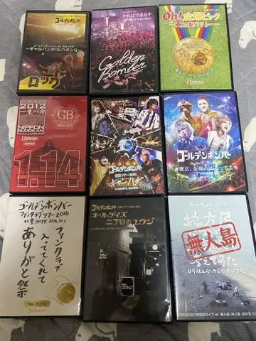 골든 라이브 DVD 세트
