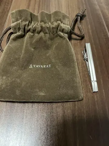 TAVARAT 넥타이핀 파우치 포함