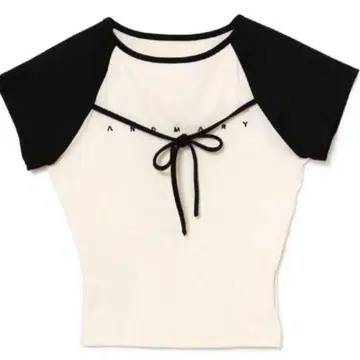 andmary Alma 리본 tops