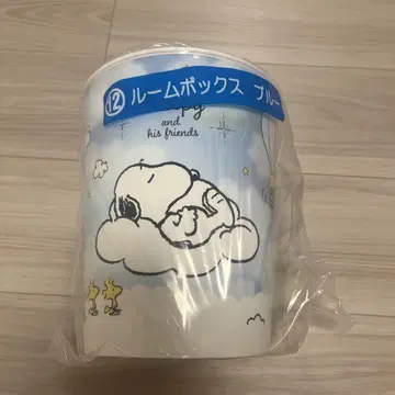 로손 LAWSON 스누피 복권 룸박스 블루