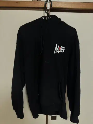 MOBB 블랙 후드티 L 사이즈