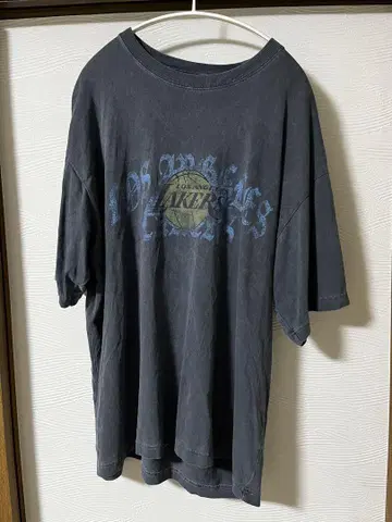 Los Angeles Lakers T셔츠 다크 그레이 relume 별주