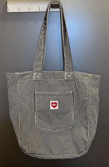 칼하트 Carhartt WIP 토트백 스트라이프 데님