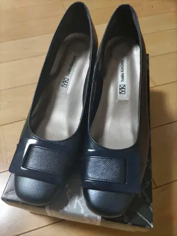 Yukiko Kimijima 네이비 펌프스 22.5cm