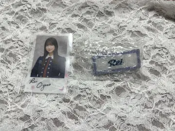 사쿠라자카46 오오조노 레이 cool 네임 배지 클리어 스티커