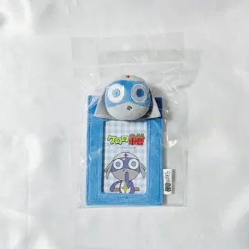 개구리 중사 케로로 도로로 제로로 봉제 인형이 달린 카드 홀더