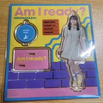 히나타자카46 Am I ready? 아크릴 스탠드 니부 아카리