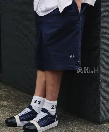 브로셔 ah big chino shorts pants 하세가와 아키오