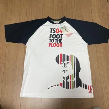 미사용 BAR Honda TS04 FOOT TO THE FLOOR 티셔츠